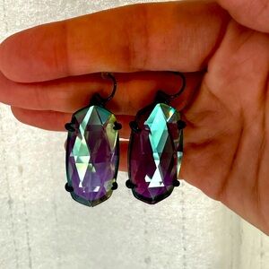 Kendra Scott iridescent earrings Esme